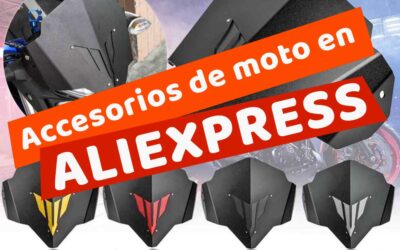 Accesorios baratos para motos de Aliexpress ¿Merecen la pena?