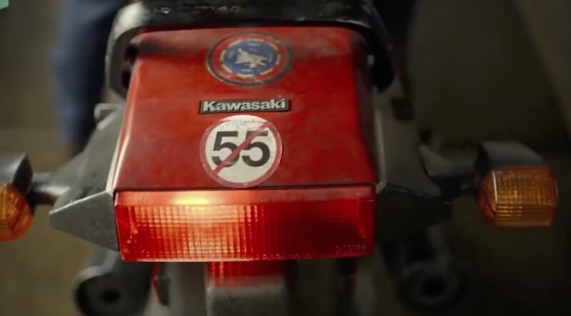 Motos famosas: Kawasaki GPZ900R de 1984. La moto de Maverick en Top Gun 8